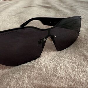 French Connection Sleek Black Sunglasses
